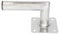 Sky Vision Wandhalter aus Alu - Halterung für Sattelitenschüssel bis maximal 100 cm - Wandausleger, Masthalterung, Winkelhalter, Antennenhalterung - Wandabstand von 150 mm, Silber