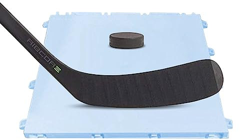 Sniper’s Edge Hockey Dryland Slick Tiles (20 Ice Blue Squares) – Sized Right at 12” X 12”Inch Per Tile (20 sq ft. per Box), Premium Grade with Built to Last UV Coated Protection, Made IN USA