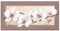 ARTLAND Wanddeko Leinwand Bilder Wandbild 150 x 75 cm Botanik Blumen Orchidee Malerei Creme A1TS Orchideenzweig_in Beerentönen