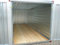 Systafex-Premium Container Baucontainer Lagercontainer Blechcontainer Gerätecontainer Materialcontainer 2,25m (XS) - Metall - Silber - Außencontainer