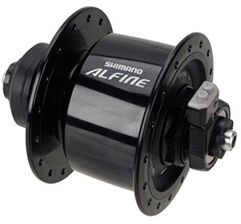 SHIMANO DH-S501 Alfine Dynamo Disc Hub (32H Front, Black)