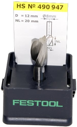 Festool Spiralnutfräser HS Spi S8 D12/20
