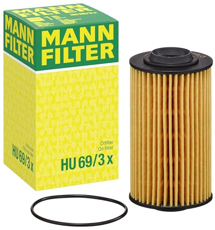 MANN-FILTER, HU 69/3 x Ölfilter | Für PKW, Hohe Filtrationsleistung, Optimaler Motorschutz, Hochwertige Dichtung, Echte OE-Technologie