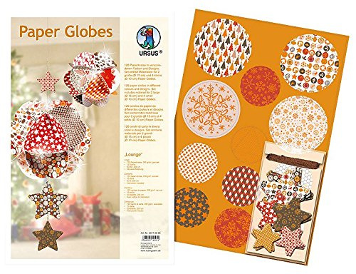 Ursus 23110099 - Designkreise Paper Globes Lounge