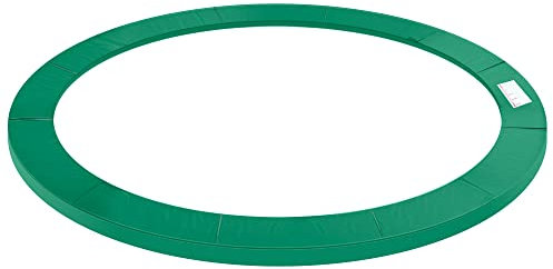 HOMCOM Trampolin Randabdeckung Sicherheitsnetz 8ft 10ft 12ft 15ft (Randabdeckung: Ø 366cm-Grün)