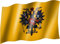 sportfanshop24 Flagge/Fahne ZAR/ZARENREICH/KAISERREICH Russland Staatsflagge/Landesflagge/Hissflagge mit Ösen 150x90 cm, sehr Gute Qualität