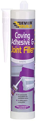 Everbuild EBD Coving Adhesive and Joint Filler 310 ml, White, 290ml