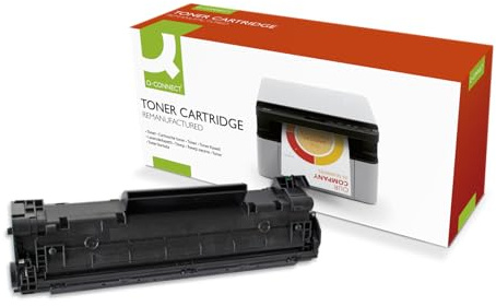 Q-Connect Compatible Solution HP 36A Black Laserjet Toner Cartridge