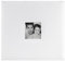 MCS Frashion Sammelalbum aus Stoff MBI by Mode-Scrapbook mit Fotoöffnung, 30,5 x 30,5 cm, Weiß, 33,2 x 32,5 cm, Vinyl, 31.75 x 2.54 x 34.29 cm