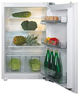 fridge: 134 litres, white