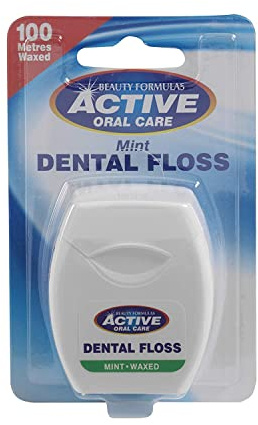 Active Mint Waxed Floss 100M