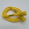 Ampro Adjustable Speed Skipping Rope - Jump Rope/Skip/Licorice/Boxers/Fitness/MMA/Martial Arts/Original (Yellow)