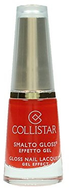 Collistar Smalto Gloss® Effetto Gel, n. 543 Arancio Energica, Smalto a lunga durata, Brillantezza effetto lucido con pennello ad alta precisione, 6ml