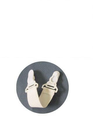 Good Ideas Bed Sheet Grippers Set of 4 (1222) Sheet Straps to fasten and stop bedding sheets from slipping off mattress or cots. Ideal for holding Ironing Board Cover In Place.