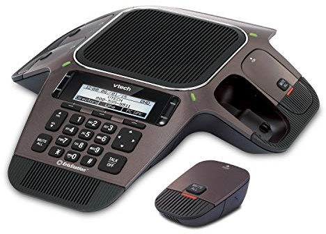 Vtech VCS754 ErisStation Conference Phone with 4 Wireless Microphones VoIP and Device