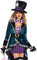 LEG AVENUE Damen Delightful Hatter Kost me, Mehrfarbig, Größe: L (EUR 40)