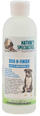 Nature's Specialties Silk-N-Finish Leave-In-Conditioner Gel - Beseitigt Spliss, Verfilzungen, Frizz & Statische - Nicht fettende Formel - Hinterlässt einen Strahlenden Glanz, 237ml