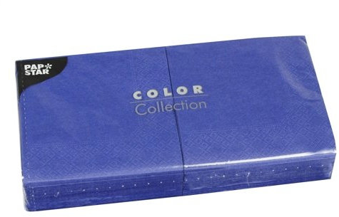 Servietten, 2-lagig 1/4-Falz 25 cm x 25 cm enzianblau für jede Party und Feier. Menge: 400 St