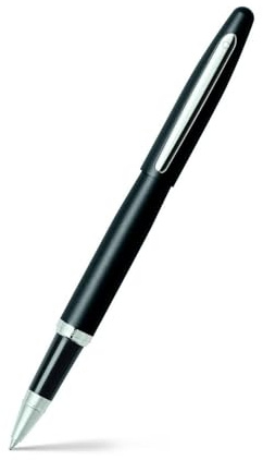 Sheaffer VFM Nickel Plated Trim Rollerball Pen - Matte Black