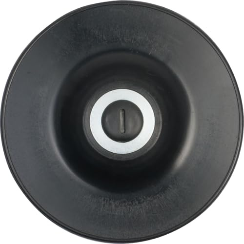 SW-Stahl 81305SB Gummistützscheibe 115 mm - Schleifteller - Stützteller M14 | Schleifscheibenhalter für Winkelschleifer und Bohrmaschinen, Fiberscheibenhalter, Gummiteller bis 12.000 U/min