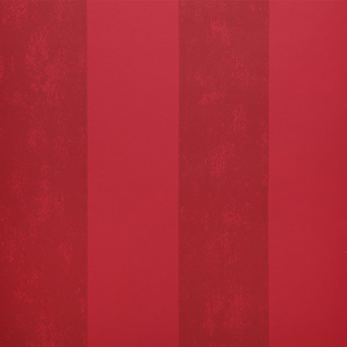 Designers Guild Wallpaper Flat Striped Red Naroda P448/03 Full Roll
