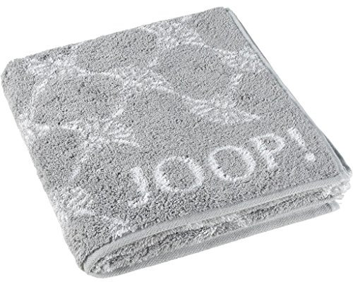 Joop! Handtücher Classic Cornflower 1611 Silber - 76 Handtuch 50x100 cm