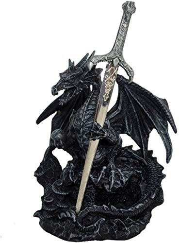 Dark Dreams Gothic Mittelalter Fantasy Brieföffner Drache Dragon Figur