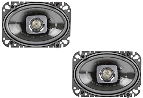 Polk Audio DB+ Series 4x6 Coaxial Speakers with Marine Certification | DB462