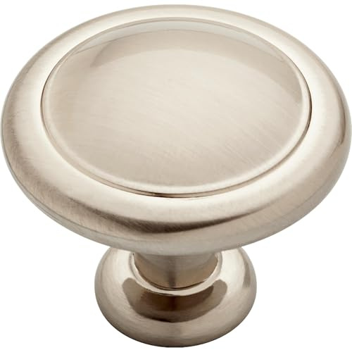 Franklin Brass Ring Round (10-Pack) Cabinet Knobs | Satin Nickel Handles for Dresser Furniture Drawers/Kitchen/Door/Bathroom | 1-1/4 P35597K-SN-B