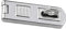 ABUS Hasp and Staple 100/100 - Device for Padlocks - for Smashing Doors - ABUS Security Level 4 - Silver