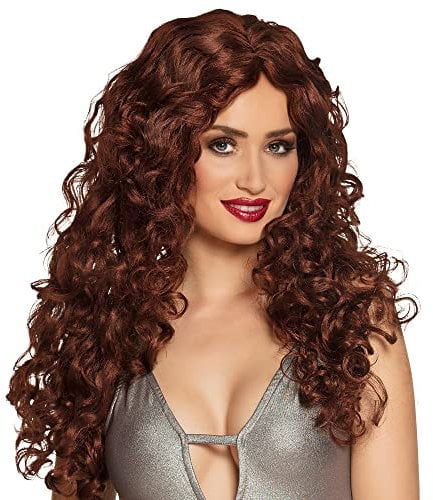 Boland 86046 - Perücke Veronica für Erwachsene, Kunsthaar Perücke für Halloween oder Karneval, Langhaar Perücke für Faschingskostüme oder JGA, Kostüm Zubehör