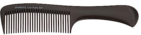 Jäneke Carbon-Kamm, Griffkamm, Länge: 9 Zoll, mit grober Zahnung