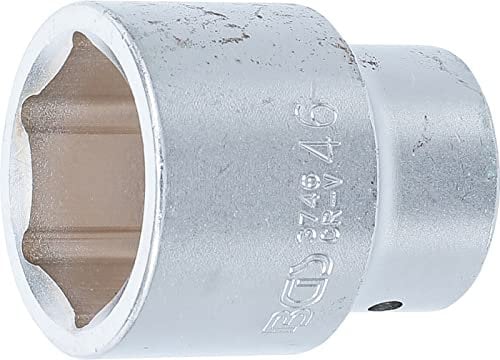 BGS 3746 | Llave de vaso hexagonal | entrada 25 mm (1) | 46 mm
