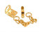 Door Chain-YALE Type- High Security Polished Brass Finish