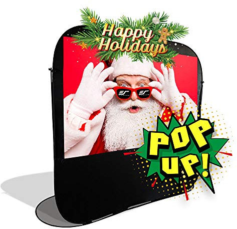 Elite Screens Pop-up Cinema 92-inch 16:9 Portable Outdoor Fast Folding Projector Screen Self Standing Ultra-Light Weight Movie Quick Collapsible Carrying Bag, US Based Company 2-Year Warranty -POP92H