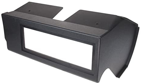 Radioblende 1-DIN Fiat Panda bis 2002 Farbe: schwarz