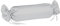 Fleuresse Colours Nackenrollenbezug, Mako Satin, Silber, 15 x 40 cm