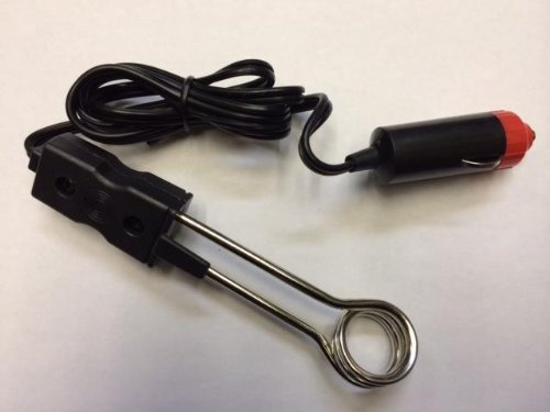 12V Heater Element Liquid Water Travel Warmer Van Truck Mpv Caravan Motor Home