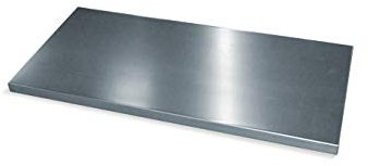 Einlegeboden verzinkt für Magazinschrank Breite 700 x Tiefe 300 mm