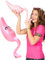 Generique - Biertrichter Flamingo Bier 1,75 l Headrush Beerbong