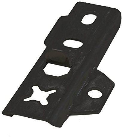 DILA 2 Terrassen-Befestigungssystem 17 mm Edelstahl schwarz (200)