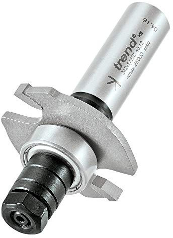Trend Professional Bearing Guided Ovolo Router Cutter, 12.7mm Radius, 1/2 Inch Shank, Alternative Bearing, Tungsten Carbide Tipped, 46/150X1/2TC
