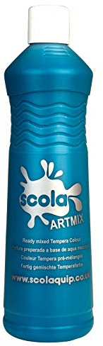 Ready Mixed Paint Turquoise 600ml Bottle