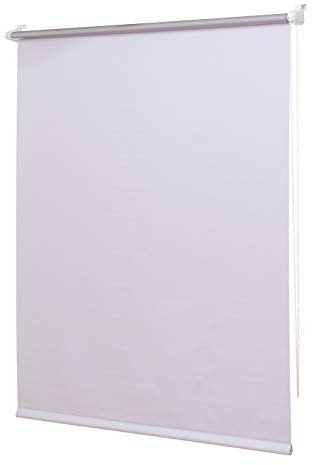 Ventanara® Verdunkelungsrollo ohne Bohren Klemmfix Thermorollo Weiß inklusive Klemmträgern 80 x 150 cm