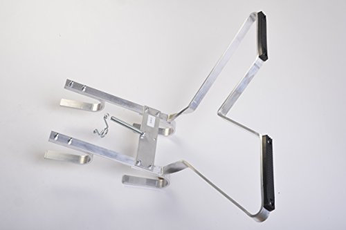 Kirmell Ltd's V Shape Ladder Stand Off, 3.2m, Silver Metal Ladder