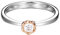Esprit Damen-Ring 925 Sterling Silber Zirkonia petite rose weiß ESRG92502A170