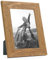 Bilderrahmen 13x18 cm Holz Eiche-Optik, Echtholz-Rahmen rustikal, Strandhaus, Made in Germany, Echtglas, zum Aufhängen & Aufstellen, extra Zubehör - Treibholzlook mit einem Hauch Küstenflair