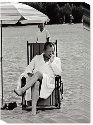 modern times 10er Set Postkarte SCHWARZ-WEISS - Motiv: WILLY BRANDT, Anlass: International Fotografie, Künstler/Verlag HOEPKER, Thomas, Größe: A6