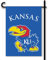 BSI NCAA Kansas Jayhawks 2-seitige Gartenflagge