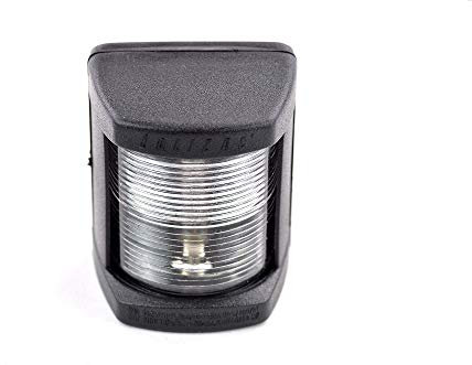 wellenshop LED Hecklaterne Boot Navigationsbeleuchtung 12V Schwarz